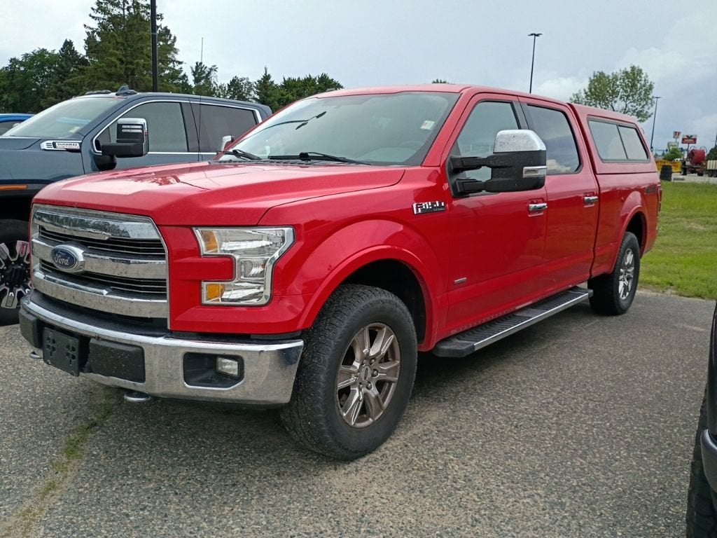 2016 Ford F-150 XLT in Red — front three-quarter view