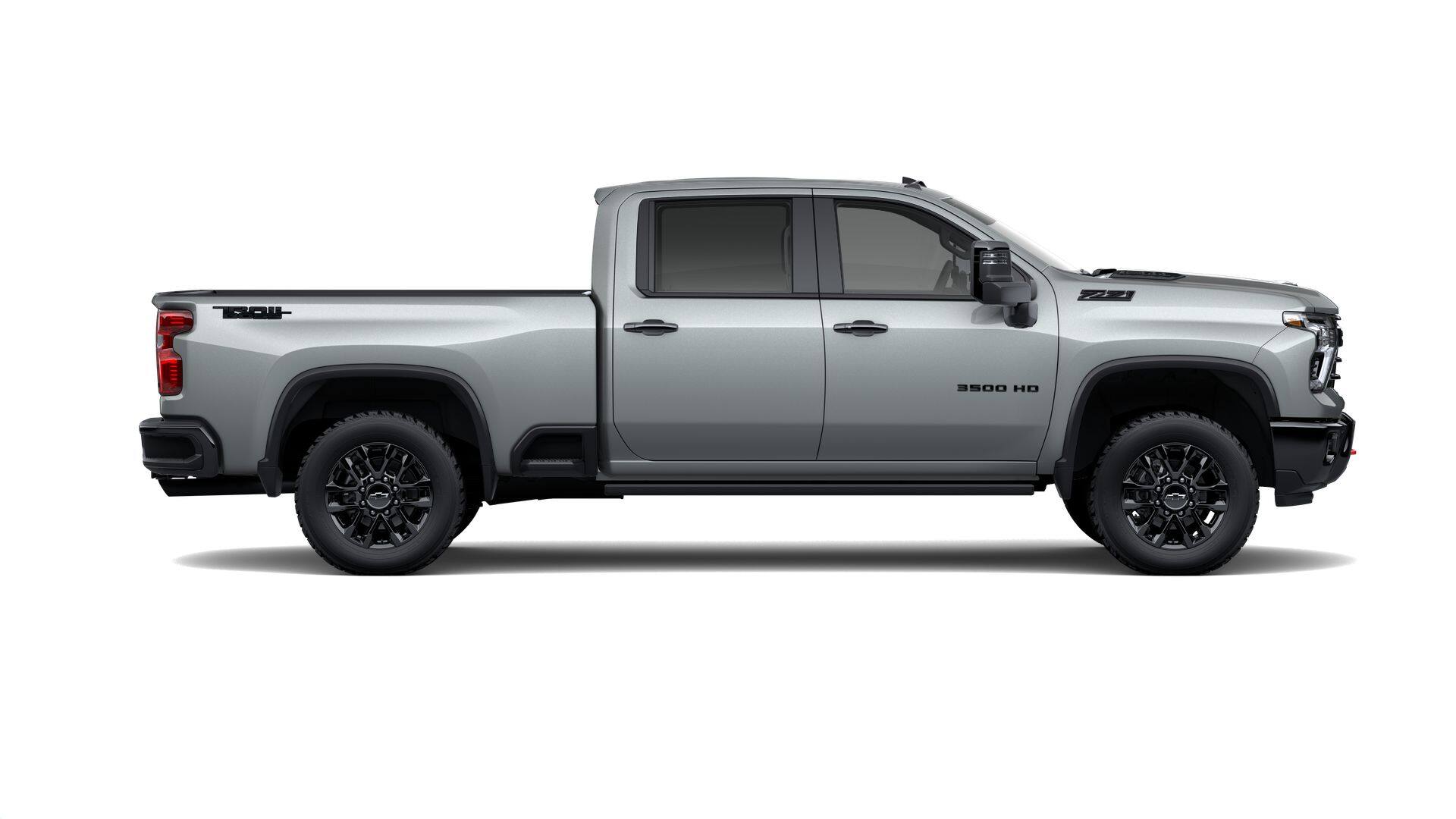 2026 Chevrolet Silverado 3500 HD — rear three-quarter view